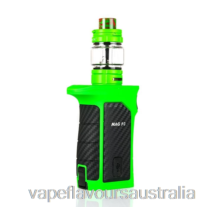 Vape Flavours Australia SMOK MAG P3 230W & TFV16 Starter Kit Green / Black